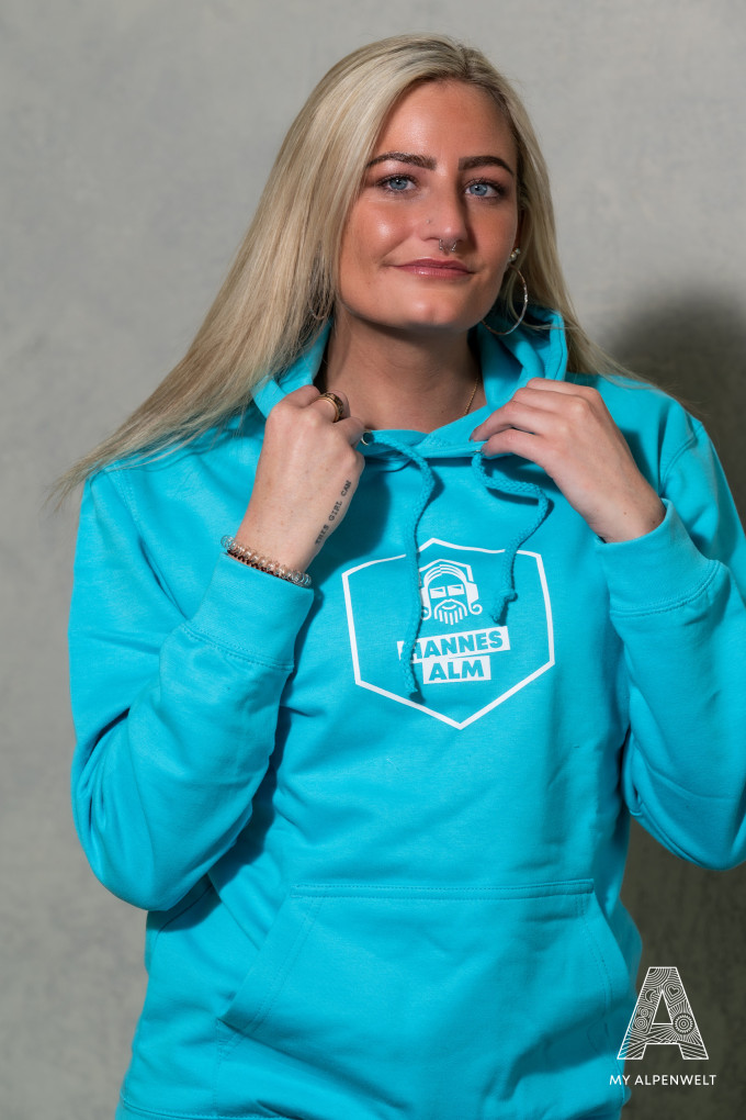 Hannes Alm Hoodie blue