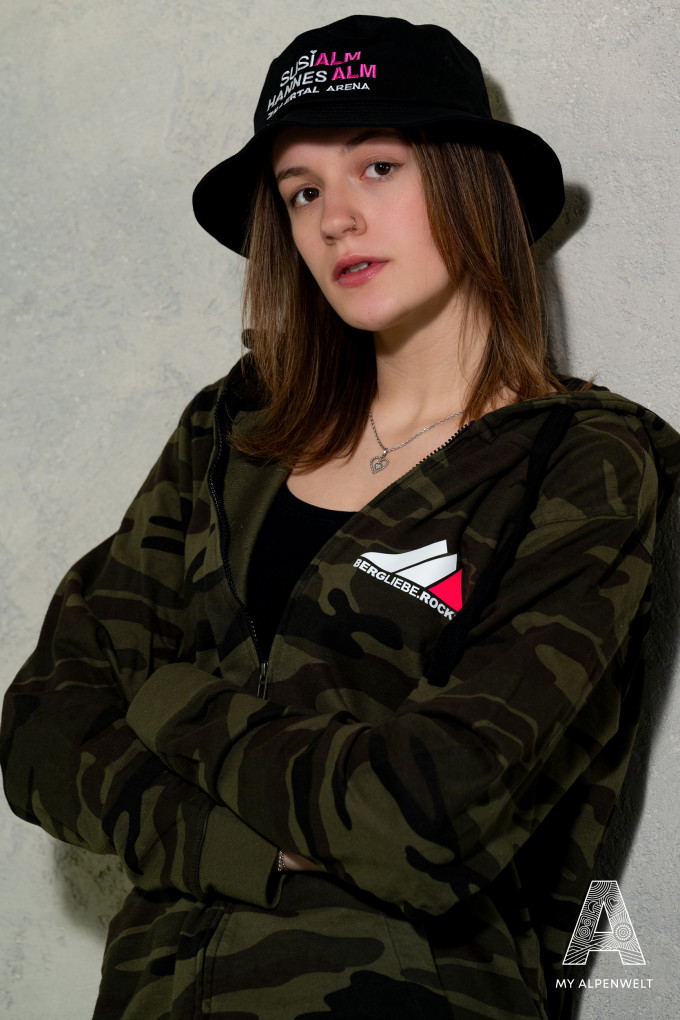 Camouflage Sweatjacke