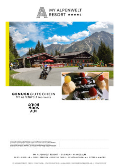 Wertgutschein für die Schönmoos Alm