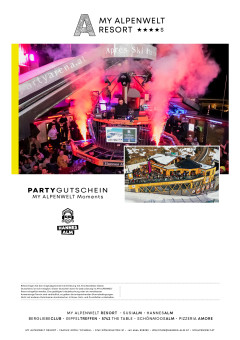 Voucher for Après Ski in the Hannes Alm