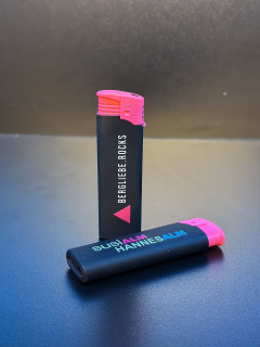 Vorderseite: bergliebe.rocks, Rückseite Susi Alm & Hannes Alm Logo