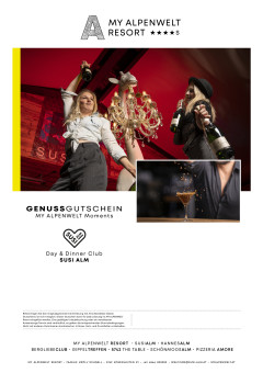 Wertgutschein für den Day & Dinner Club Susi Alm
